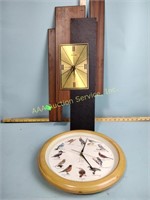 Verichron clock and a bird clock