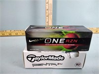 ONE RZN & TaylorMade PENTA golf balls - both