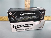 TaylorMade Lethal golf balls - both boxes full