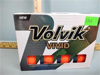 Volvik Vivid golf balls- new