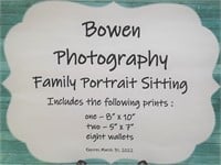 Family Portrait Sitting by Bowen Photography