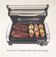 Dinner for 4-6 people with Father Dan Borgelt