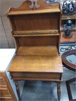 Antique cabinet with desk