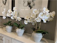 3PC DECO ORCHIDS