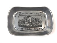 Wilton Armetale Aluminum Tray "Our Daily Bread"