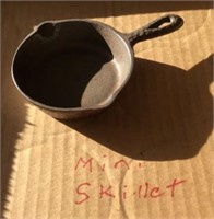 Mini Cast Iron Skillet