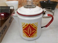 Porcelain Lid Coffee Pot