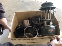 Box Of Coleman Lantern Parts