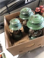 Box Of Coleman Lanterns
