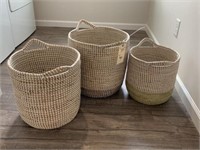 3PC ASSORTED BASKETS