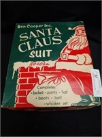 Vintage Ben Cooper Santa Claus Suit