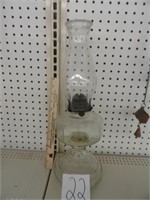 Vintage Kerosene lamp-17" tall