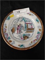 Early Oriental Decorated Porcelain Plate