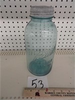 Vintage Ball perfect mason 1/2 gal jar w/lid