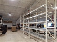 3 sections of Industrial Pallet Racking
