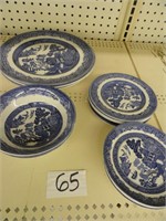 Johnson Brothers England Willow dishes