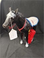 Early Tin Litho Battery Powered Horse