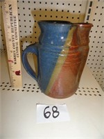 Pottery water pitcher-6.5" x 5"