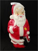 Vintage Blow Mold Santa Claus Light