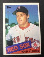 1985 Topps Rodger Clemens Rookie