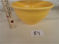 Vintage 9" crock/stoneware mixing bowl