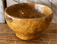 Small Burled Wood Bowl