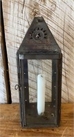Punched Tin Lantern Lamp
