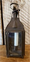 Antique Primitive Tin Candle Lantern