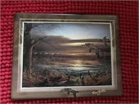 Numbered Terry Redlin plaque “reflections”