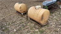 (2) 100 Gallon Saddle Tanks