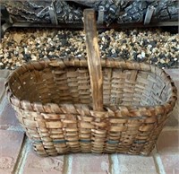 Antique Primitive Woven Basket