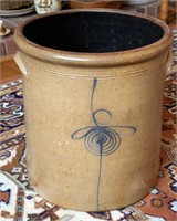 Antique Bee Sting Stoneware Crock