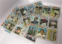 Assorted 1977 Topps Red Sox Cards -Great Condition