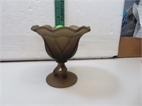 Vintage Westmorland Glass Compote 5"
