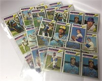 Assorted 1977 Topps Brewers Cards -Great Condition