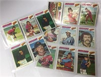 Assorted 1977 Topps Indians Cards -Great Condition