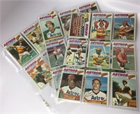 Assorted 1977 Topps Astros Cards - Great Condition