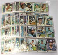 153 Assorted 1978 Topps Baseball Cards