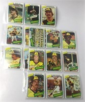 Assorted 1980 Topps Baseball Cards