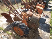 Briggs powered 2 wheel plow project
