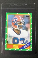 1986 Topps Andre Reed Rookie Card