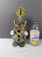 Murano Glass Clown Bottle 3