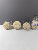 Shell Bean Decor Balls