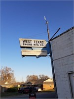 West Tx Engine Manufacturing Co Sign