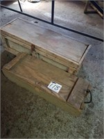 Wood Chest Toolbox & Ammo Case