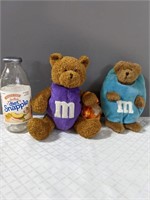 M&M Plush Bears
