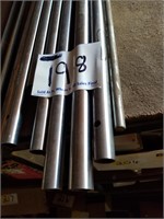 7x Stainless Steal Pipes