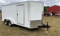 New 2021 Rock Solid 7’X16’ Enclosed Cargo Trailer