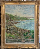 Benjamin Rajzele oil on panel, 24 x 36" huile sur