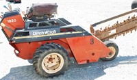 Ditch Witch 1820H Walk Behind Trencher, 946Hours